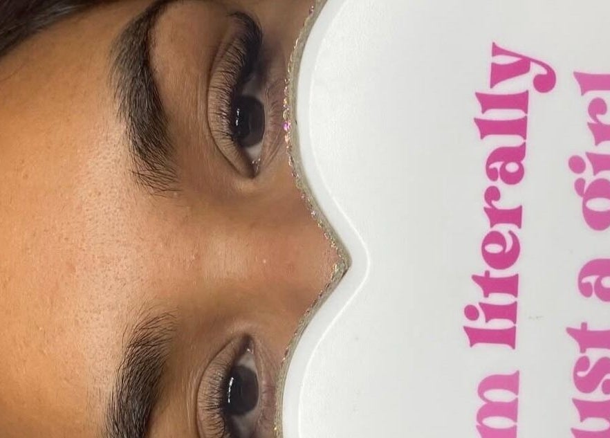 Close-up of eyes with bold lashes at Courtney Rose Beauty, Rosebery, Northern Territory, AU.