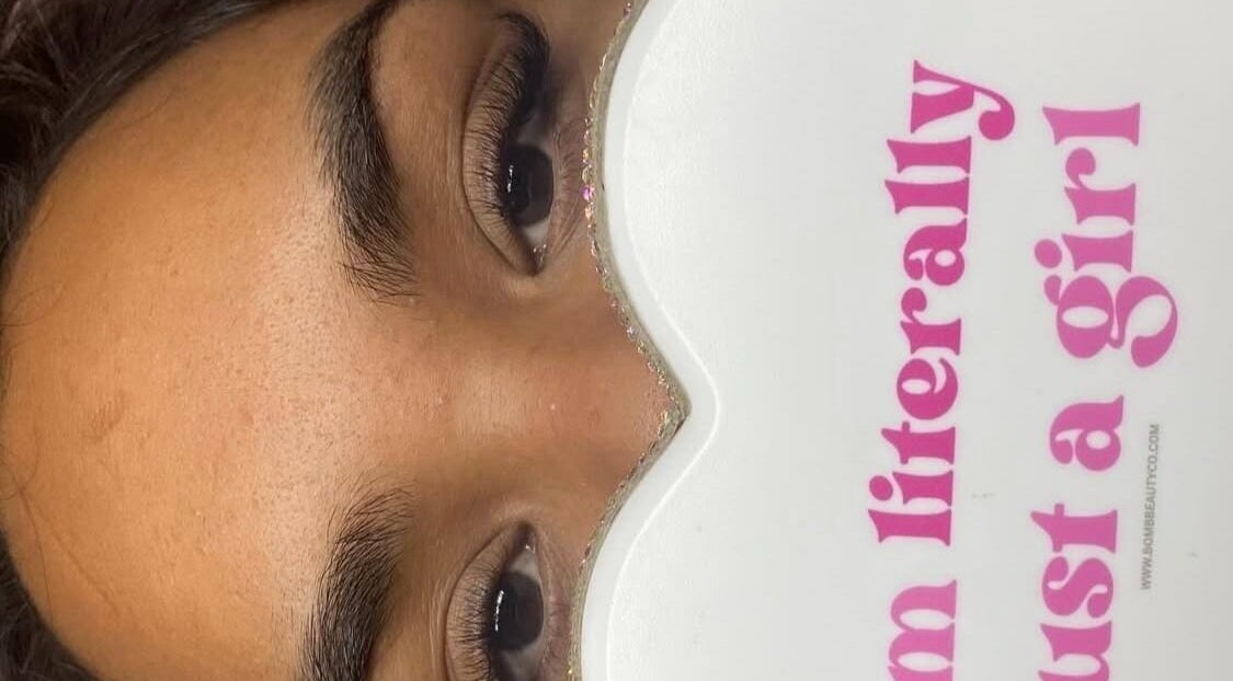 Close-up of eyes with bold lashes at Courtney Rose Beauty, Rosebery, Northern Territory, AU.