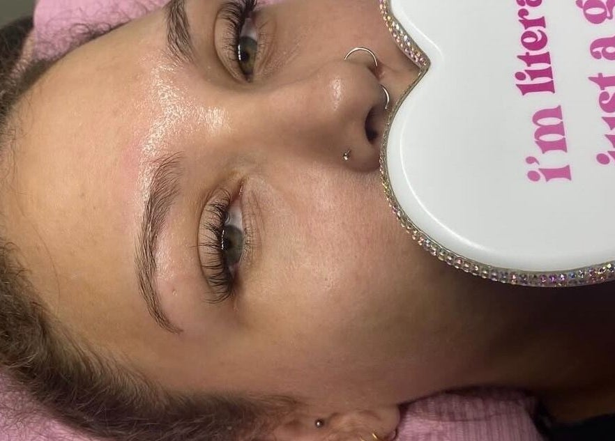 Client receiving beauty treatment at Courtney Rose Beauty in Rosebery, Northern Territory, AU.