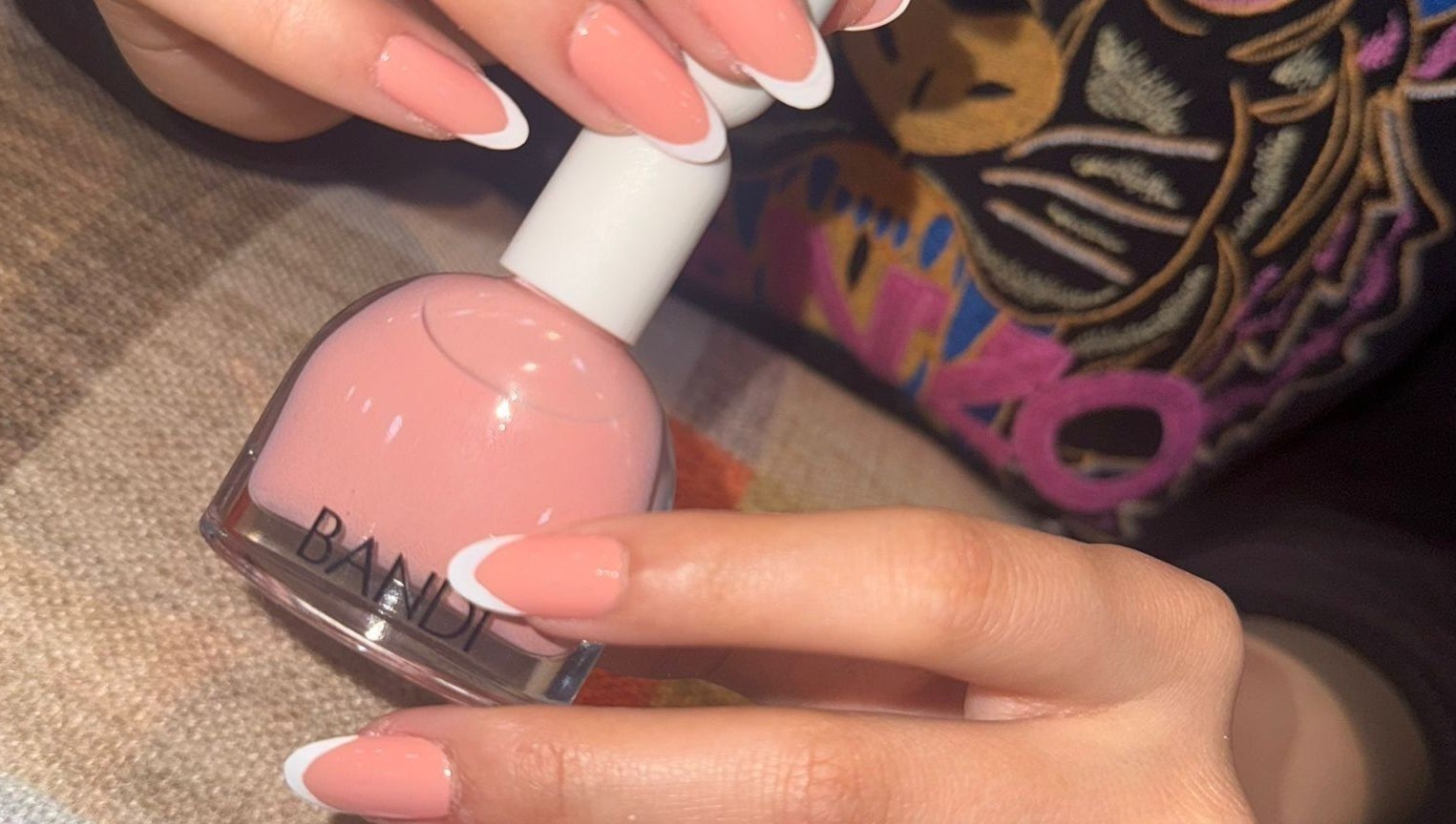 Elegant French manicure showcased at Remal Beauty Salon, Zinj, Muḥāfaẓat Al-ʿāṣimah, BH.