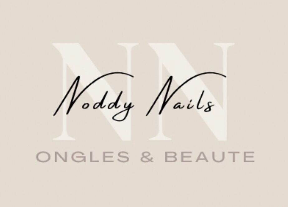 Logo élégant de NODDY NAILS à Baho, Occitanie, FR, illustrant la marque ongles et beauté.
