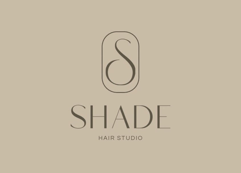 Logotipo moderno do Shade Hair em Rio De Janeiro, Rio De Janeiro, BR, com design elegante.