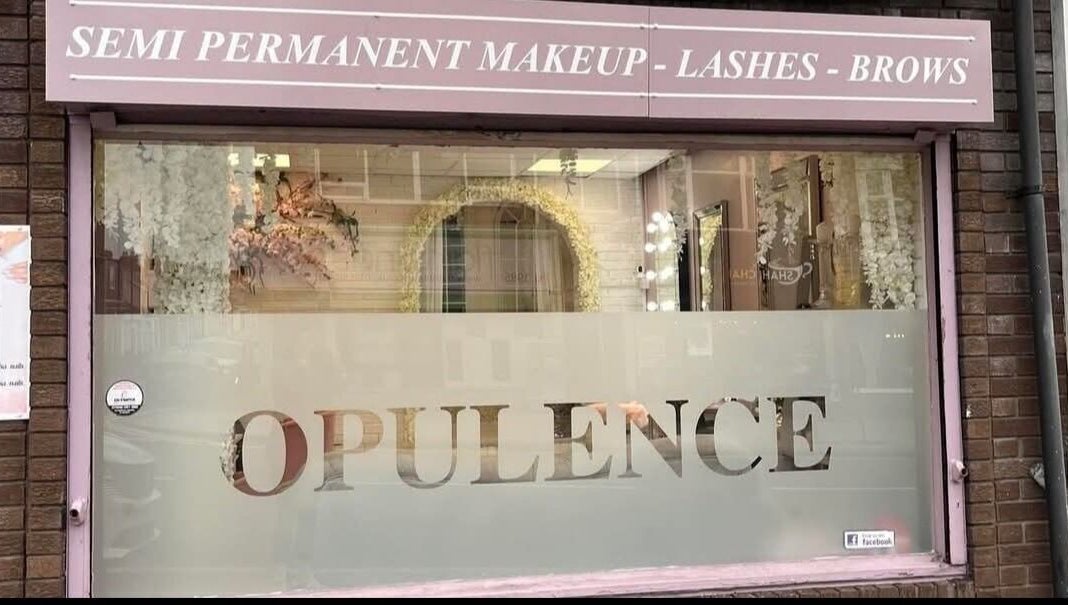 Front view of beauty venue 'Opulence' at The Healing Touch, Sunderland, England, GB.