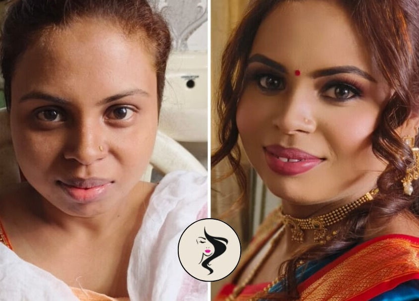 Stunning makeover before and after at Beauty Buzz, Pimpri-Chinchwad, Maharashtra, IN.