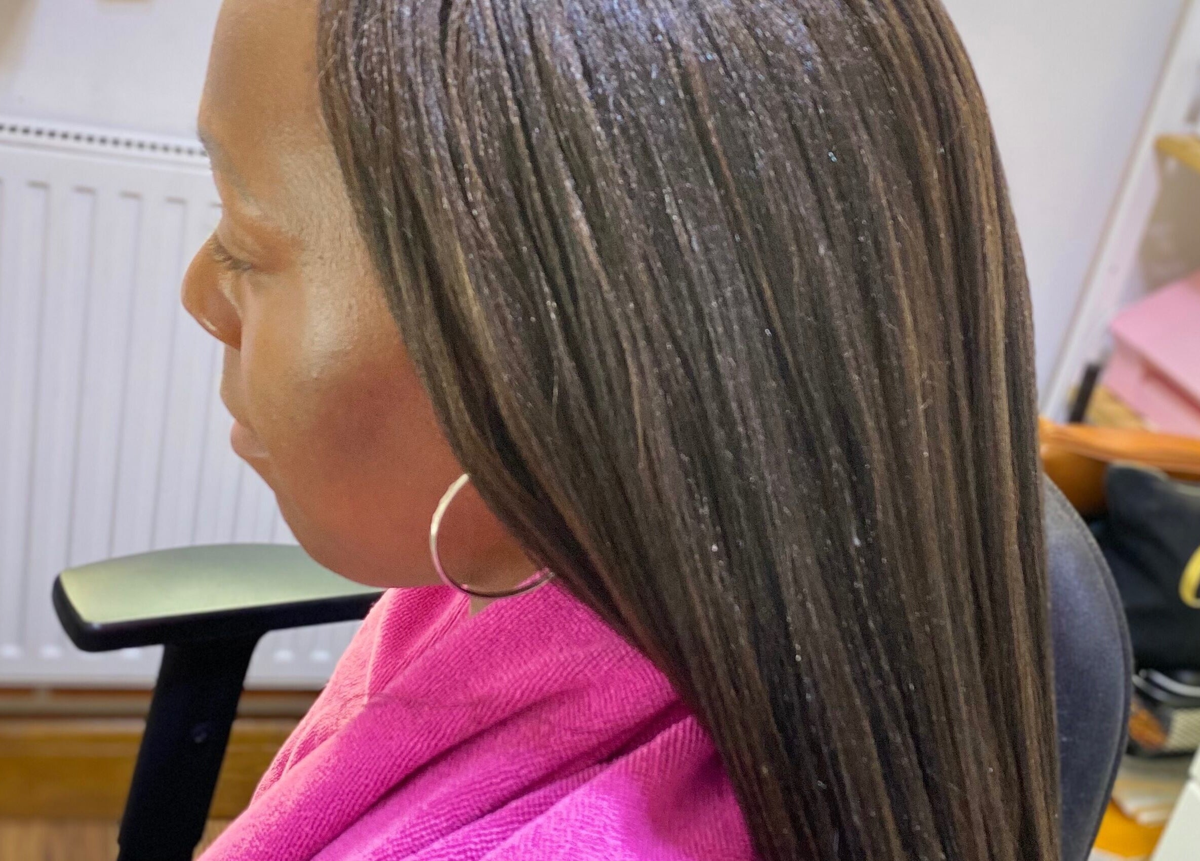 Smooth and sleek hair styling at Hair & Beauty By Sandyrule, Erith, England, GB.