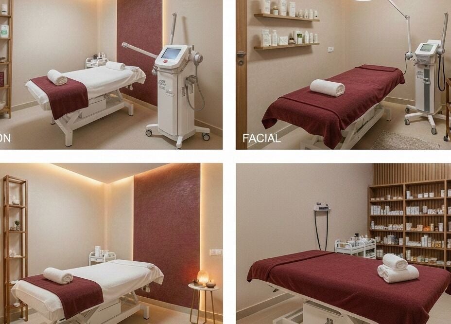 Sala de tratamientos en EDELÉ WELLNESS STUDIO, Alacant, Comunidad Valenciana, ES. Ambiente acogedor y sofisticado.