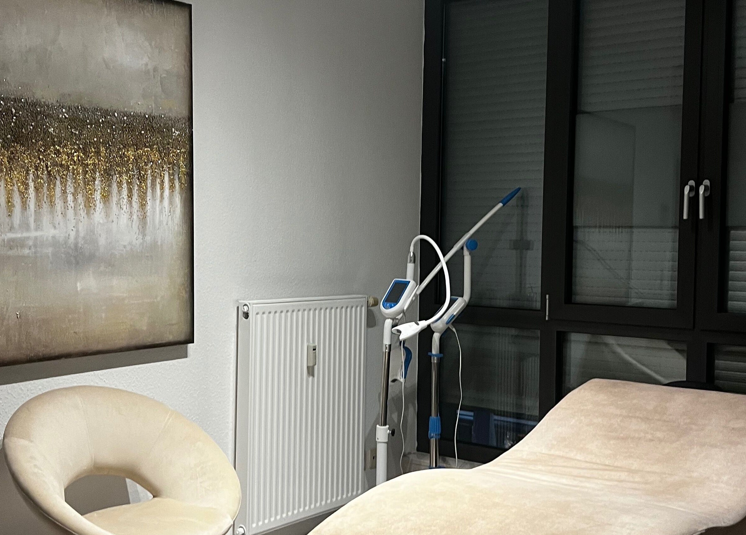 Elegant treatment room at AERA VIII in Weil Am Rhein, Baden-württemberg, DE with modern equipment and decor.