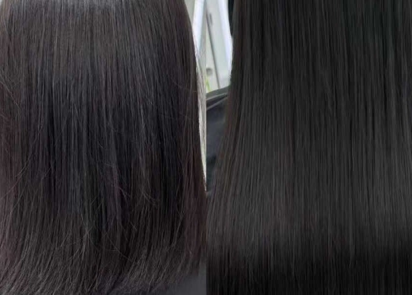 Adelaide Hair Extensions 位于南澳大利亚阿德莱德的发型前后对比。