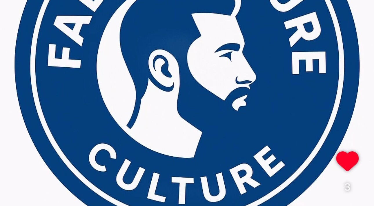 Logo of Fade Culture Barbershop in Mosta, MT featuring a bearded profile design.