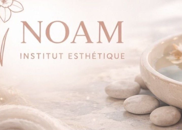 Logo élégant de Noam institut à Molsheim, Grand Est, FR avec ambiance zen et fleurs.