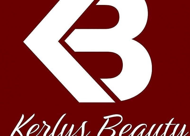Logo estilizado de Kerlys Beauty Geneve en fondo rojo, ubicado en Genève, Genève, CH.