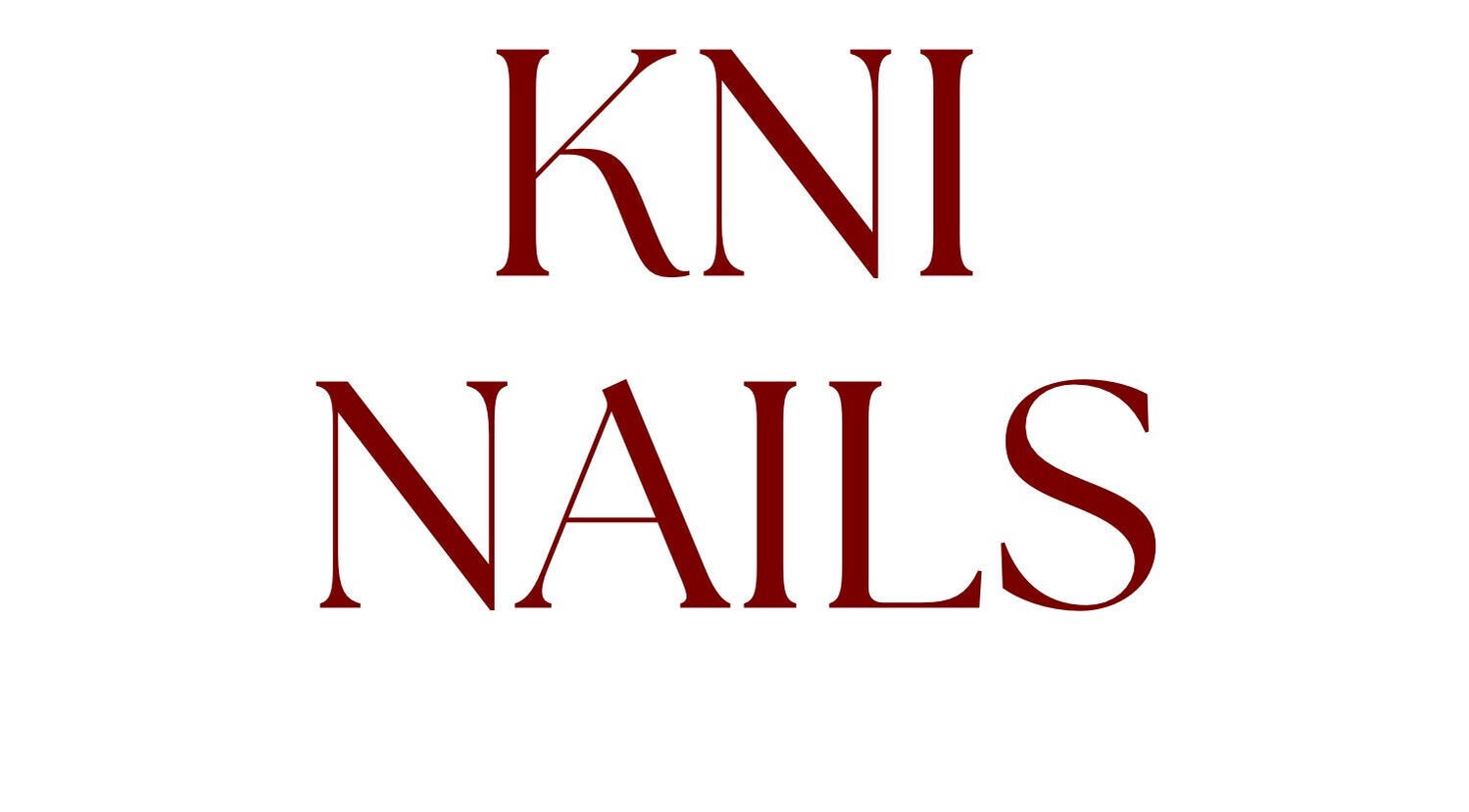 KNailedItxx logo displayed in elegant red font, Inverkeithing, Scotland, GB