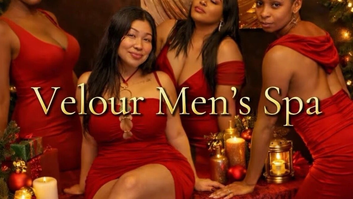 Velour South spa in Atlanta, Georgia, US, showcasing elegant ambiance with candlelight and decor.