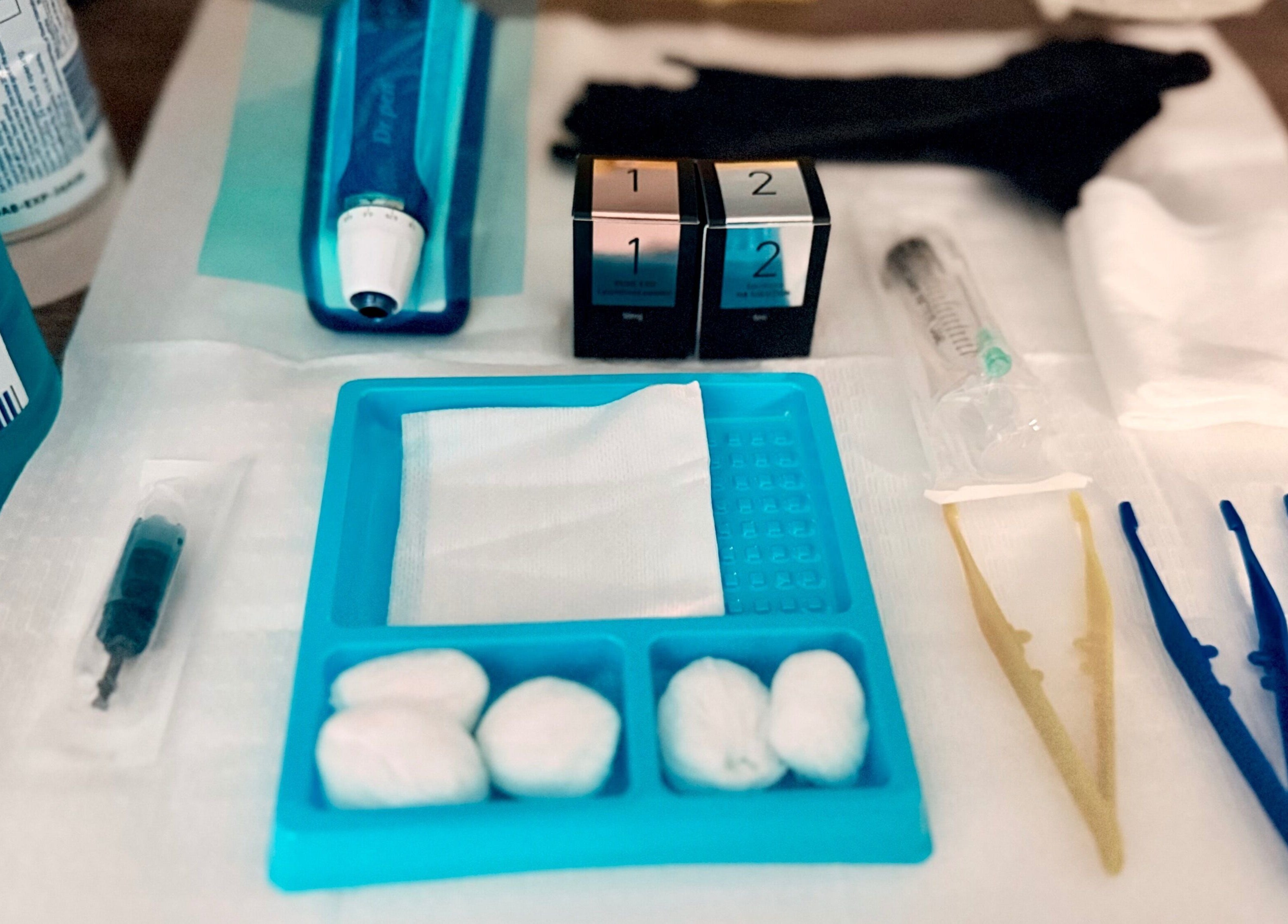 Beauty tools and supplies at M.N.M Beauty Bar in Roselands, New South Wales, AU.