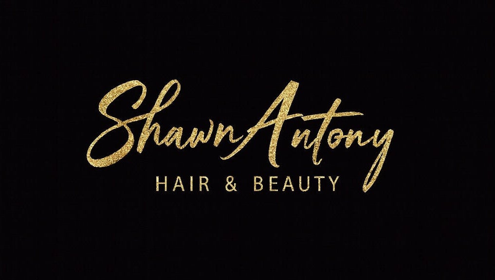 Logo of Shawn Antony Mobile Hairdresser & Barber in Sutton-in-Ashfield, England, GB with golden script.