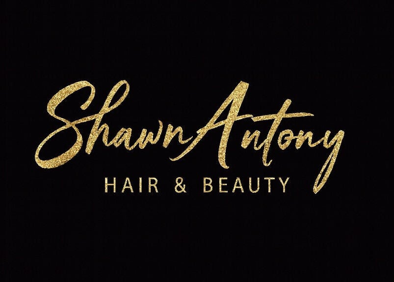 Logo of Shawn Antony Mobile Hairdresser & Barber in Sutton-in-Ashfield, England, GB with golden script.