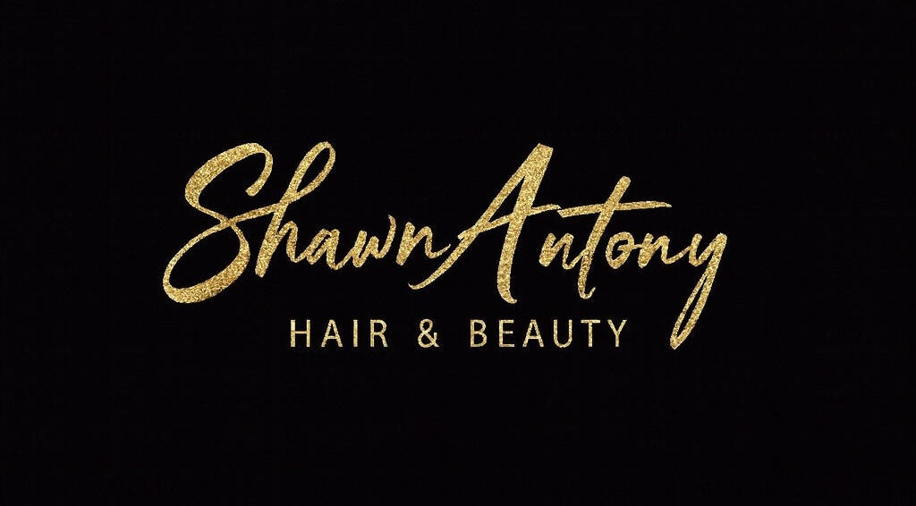 Logo of Shawn Antony Mobile Hairdresser & Barber in Sutton-in-Ashfield, England, GB with golden script.