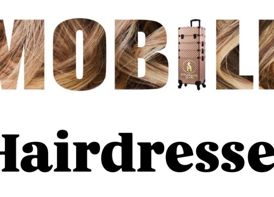 Creative mobile hairdresser logo for Shawn Antony in Sutton-in-ashfield, England, GB.