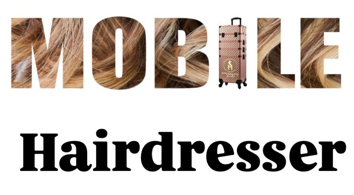 Creative mobile hairdresser logo for Shawn Antony in Sutton-in-ashfield, England, GB.