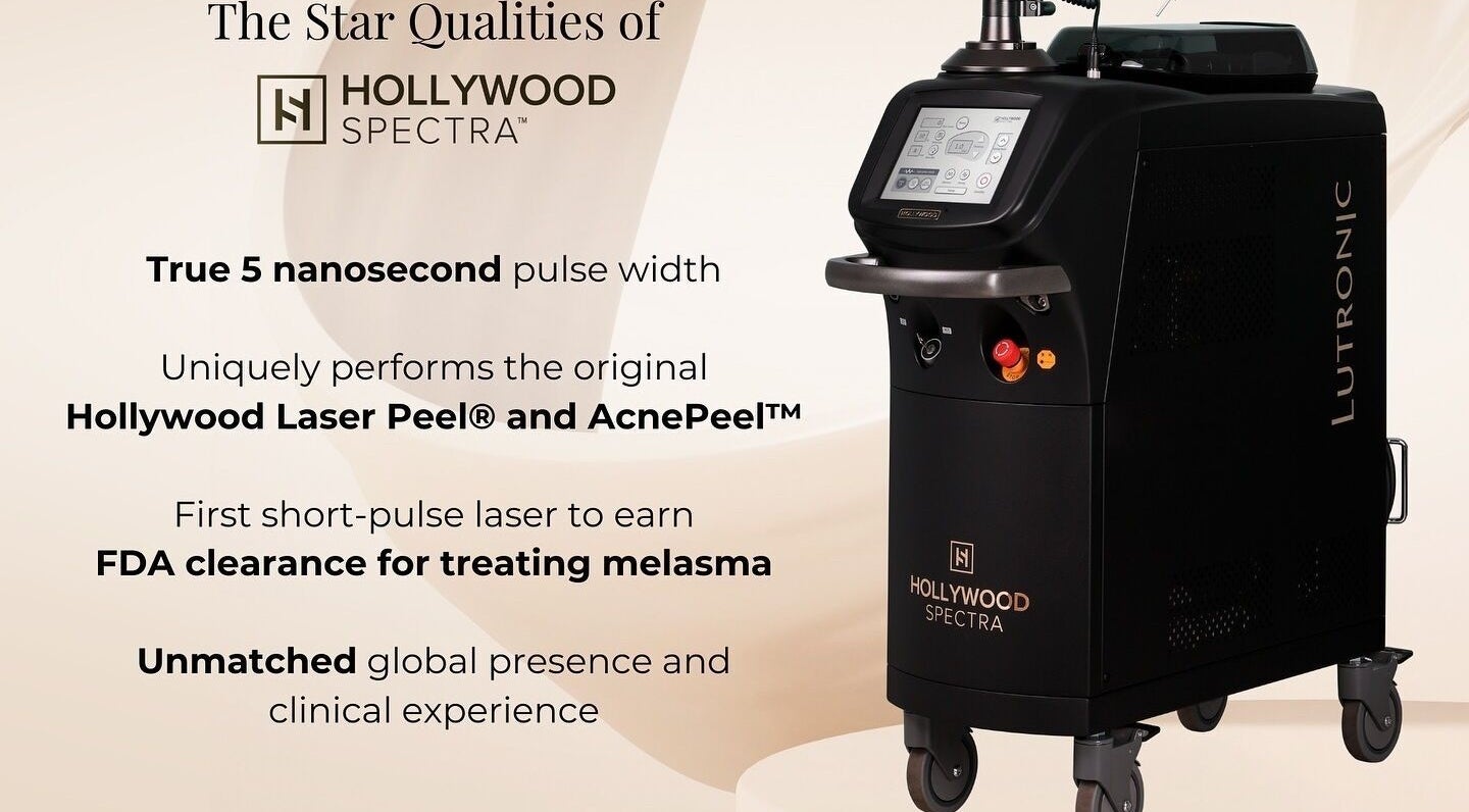 Hollywood Spectra laser at Duo Laser and Peel Medi Aesthetics, Coquitlam, British Columbia, CA.