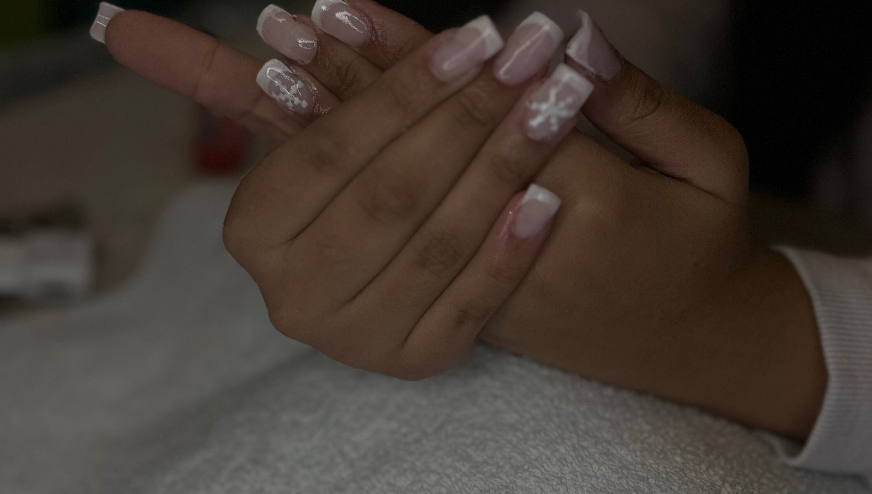 Close-up of elegant nail art from Nails_By_Melissa in Differdange, Esch-sur-alzette, LU.