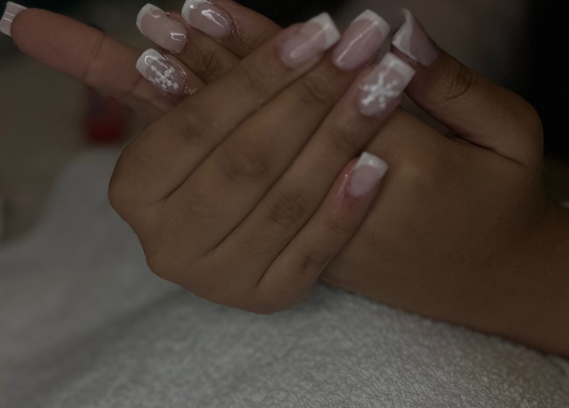 Close-up of elegant nail art from Nails_By_Melissa in Differdange, Esch-sur-alzette, LU.