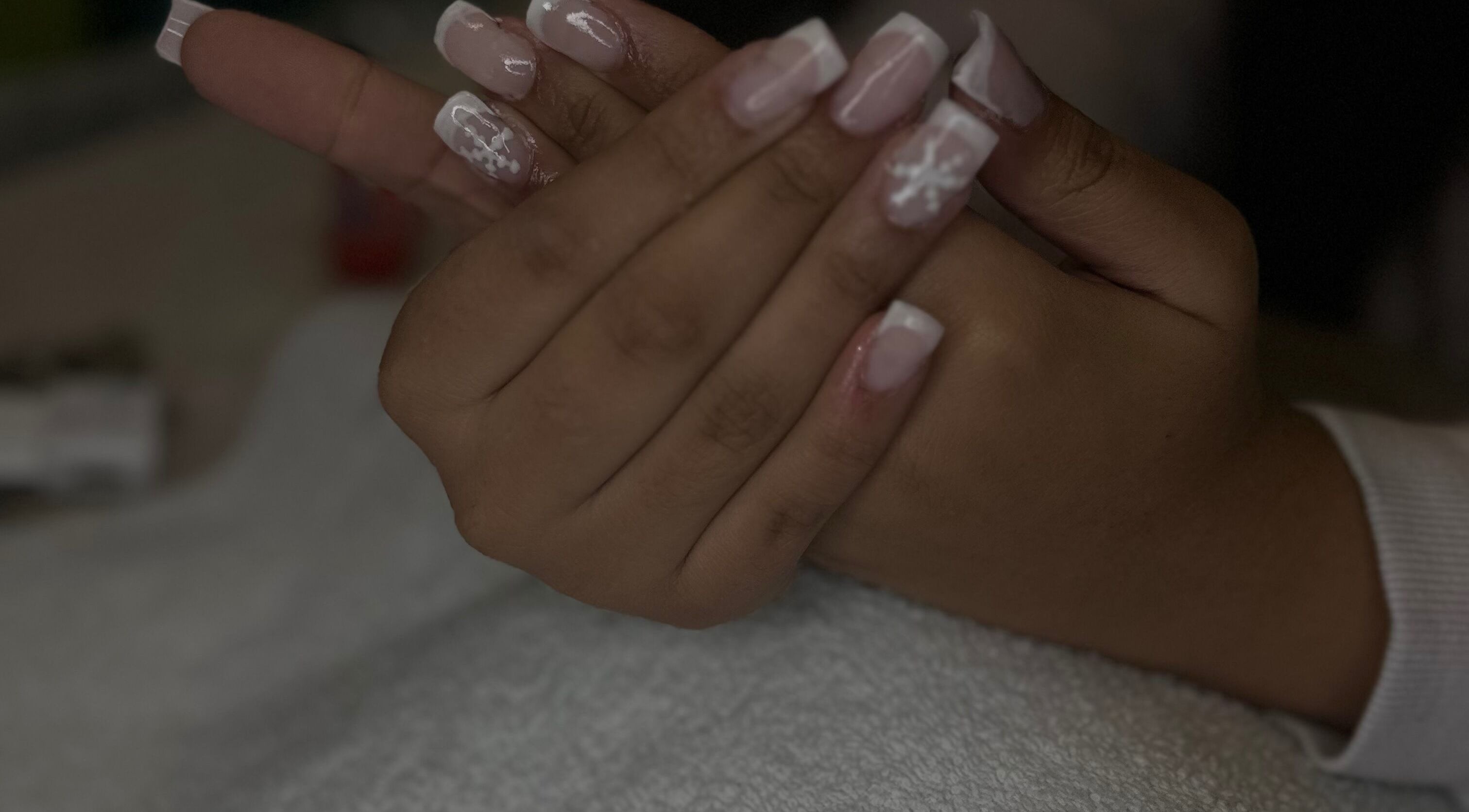 Close-up of elegant nail art from Nails_By_Melissa in Differdange, Esch-sur-alzette, LU.