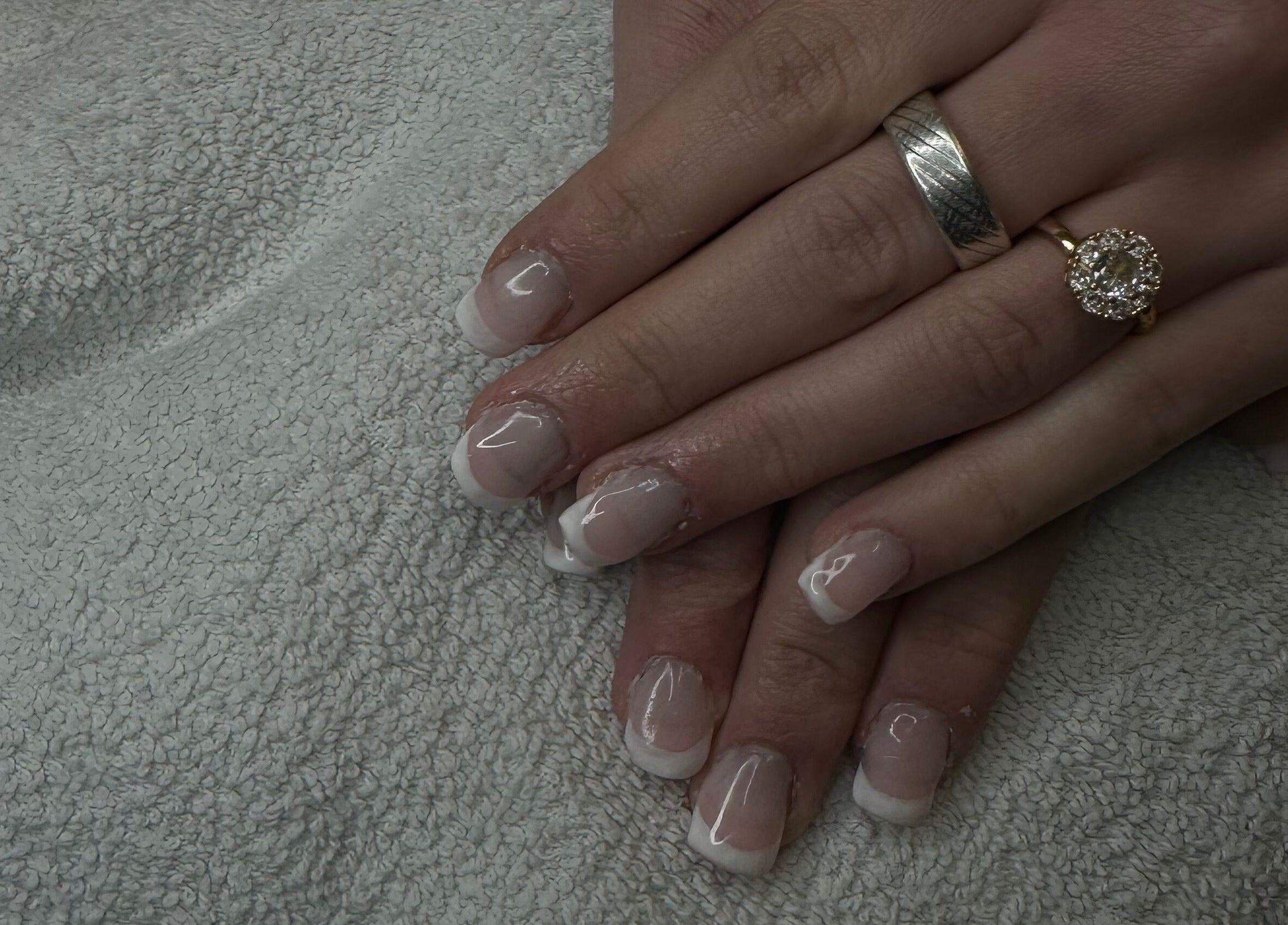 French manicure at Nails_By_Melissa in Differdange, Esch-sur-Alzette, LU, showcasing elegant nail design.