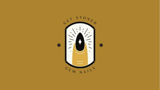 Get Stoned Gem Nails