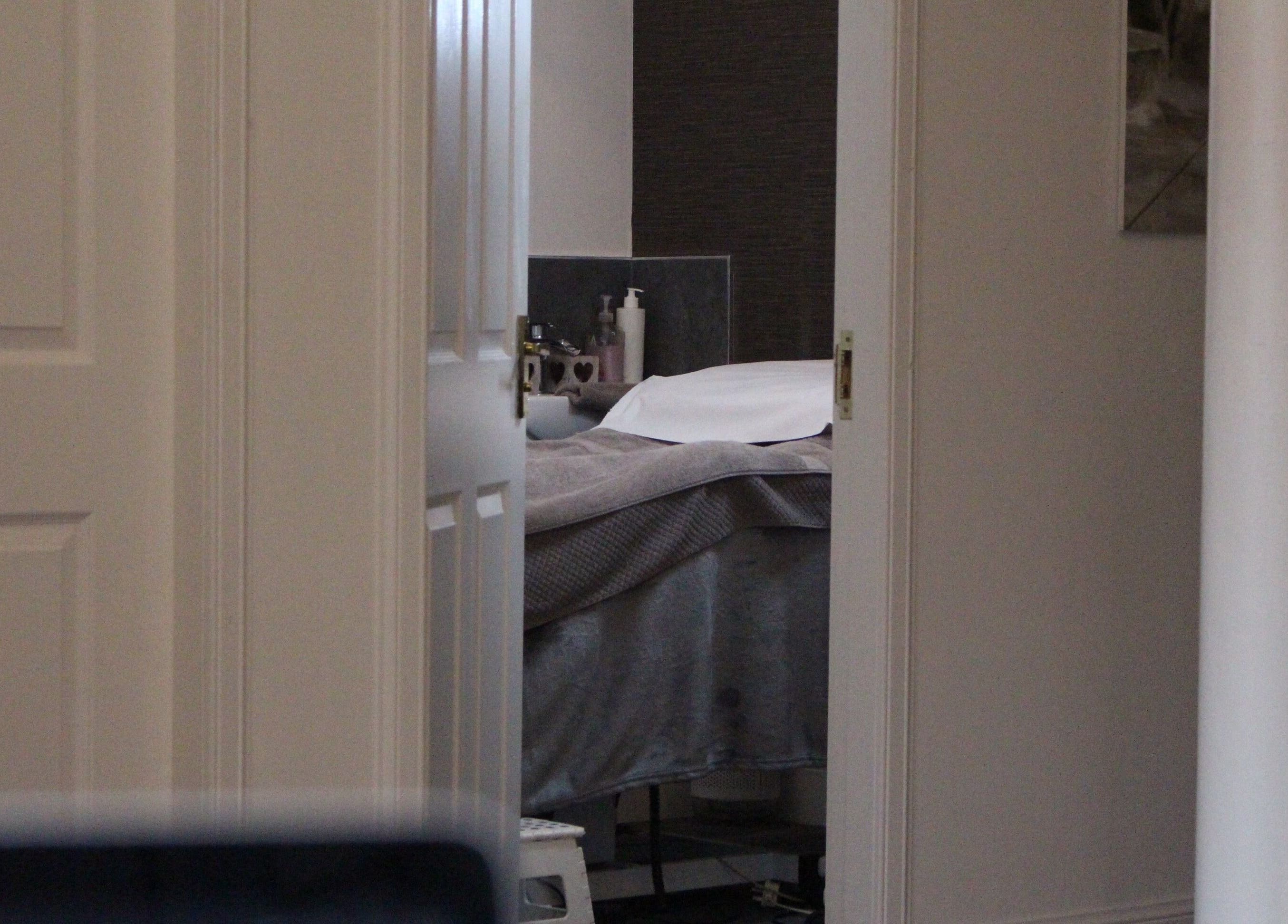 Wellness room at Identity of Broughty Ferry, Dundee, Scotland, GB, featuring a massage table and calming decor.