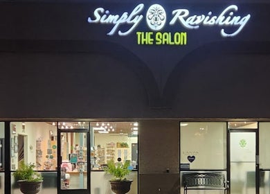 Outside view of Simply Ravishing The Salon near KV Skin Studio in Gilbert, Arizona, US.