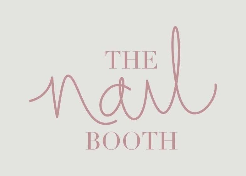 The Brow Booth logo in elegant script, located in Sheffield, England, GB.