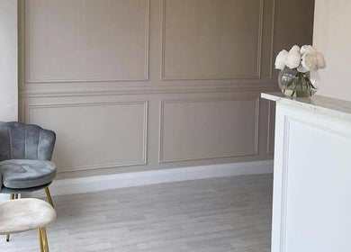 Sophisticated interior of Allure Beauty | By Ash, Carrick-on-shannon, County Leitrim, IE with elegant seating.