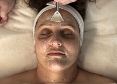 Relaxing facial treatment at Saoirse Skin and Beauty in Melbourne, Victoria, AU for revitalized skin.
