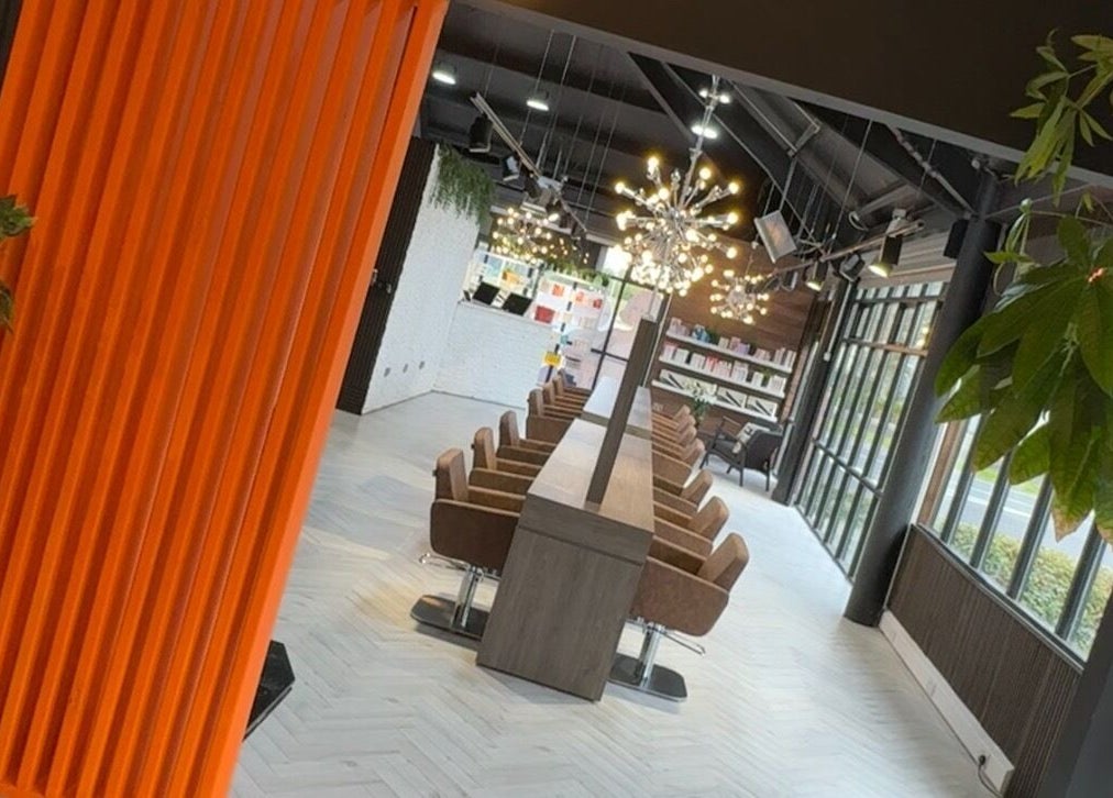 Interior of Elite Hair Extensions, Dublin, County Dublin, IE, featuring stylish chairs and modern lighting.