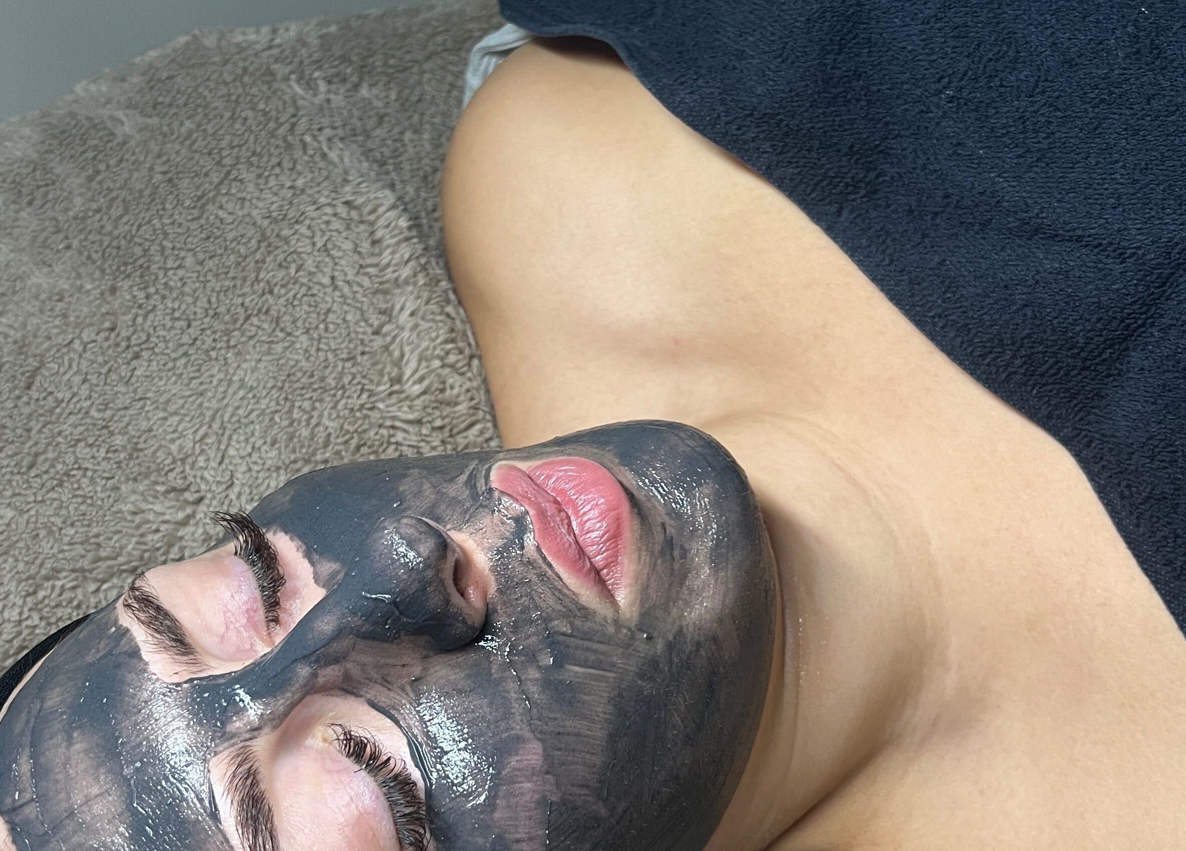 Relaxing charcoal facial at Beverley - Kinda Pretty, Beverley, England, GB.