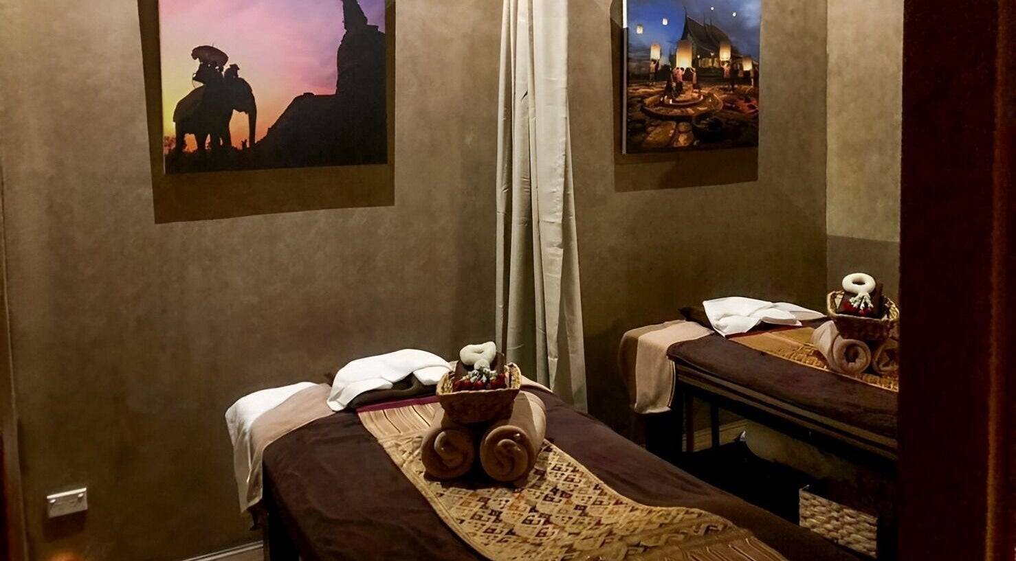Peaceful massage room at Vaughan St. Branch - Thai Niramit Massage and Spa in Lidcombe, NSW, AU.