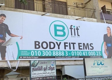 Body Fit Egypt EMS Maadi Branch signage in Cairo, Cairo, EG showcasing fitness services.