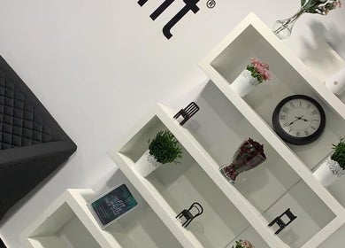 Chic interior at Body Fit Egypt EMS Maadi Branch, Cairo, Cairo, EG with stylish decor and comfortable seating.