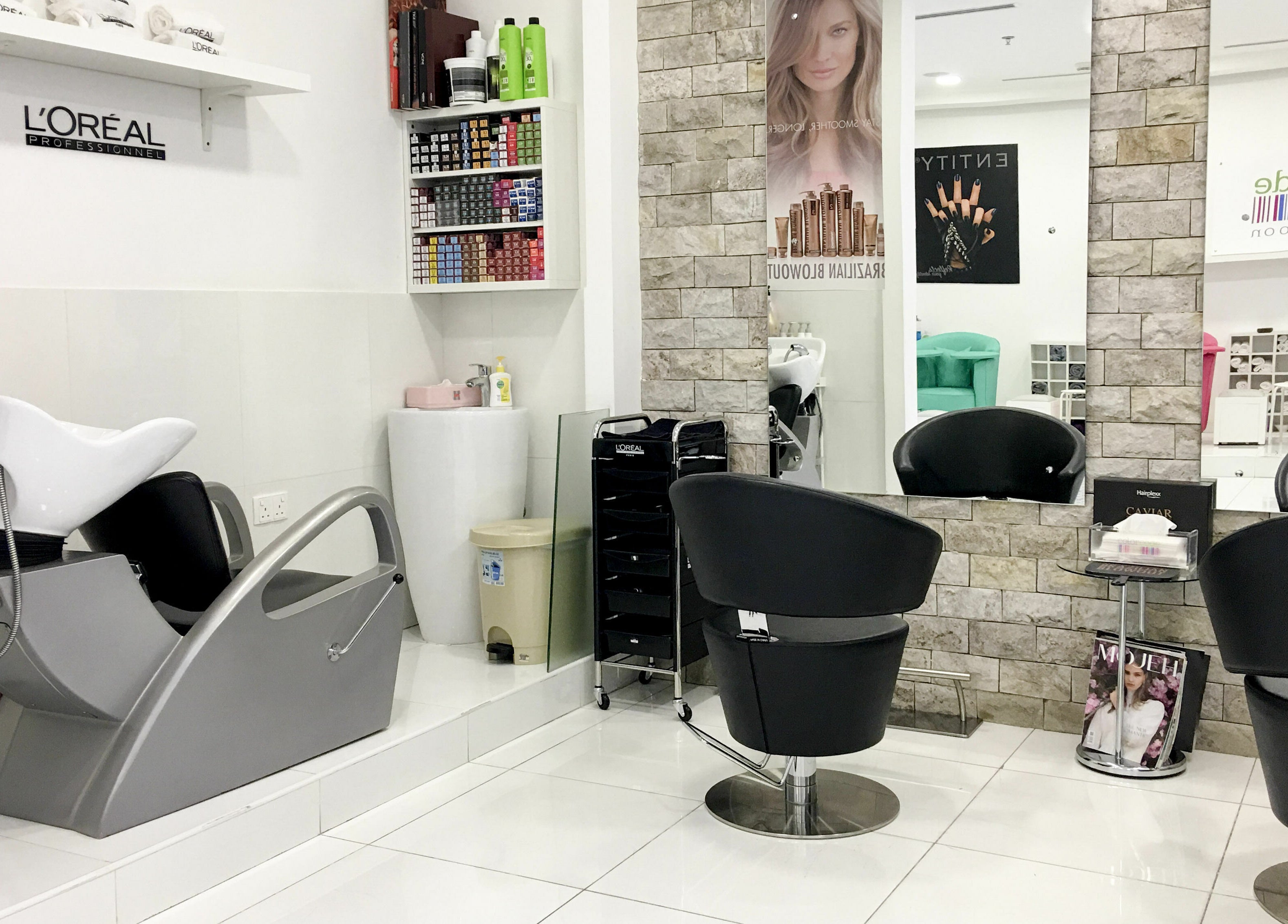 Spacious beauty salon at Colorcode Emirates Garden 2 Jumeirah Village Circle, Dubai, Dubai, AE.