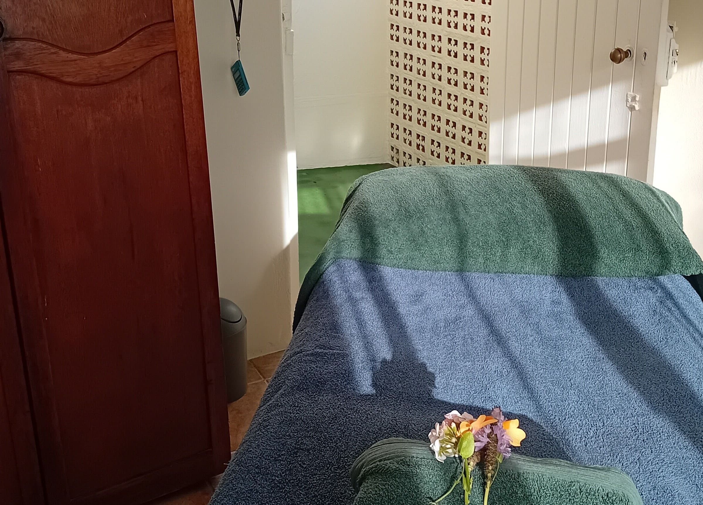 Calm massage room at Functional Movement, Hermanus, Western Cape, ZA with a welcoming treatment table.