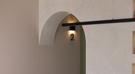 Elegant archway with soft lighting at Haus of Arches, Bicton, Western Australia, AU.