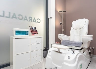 Interno di Caracalla Estetica Avanzata - Centro Estetico Lugano a Lugano, Ticino, CH con poltrona relax.