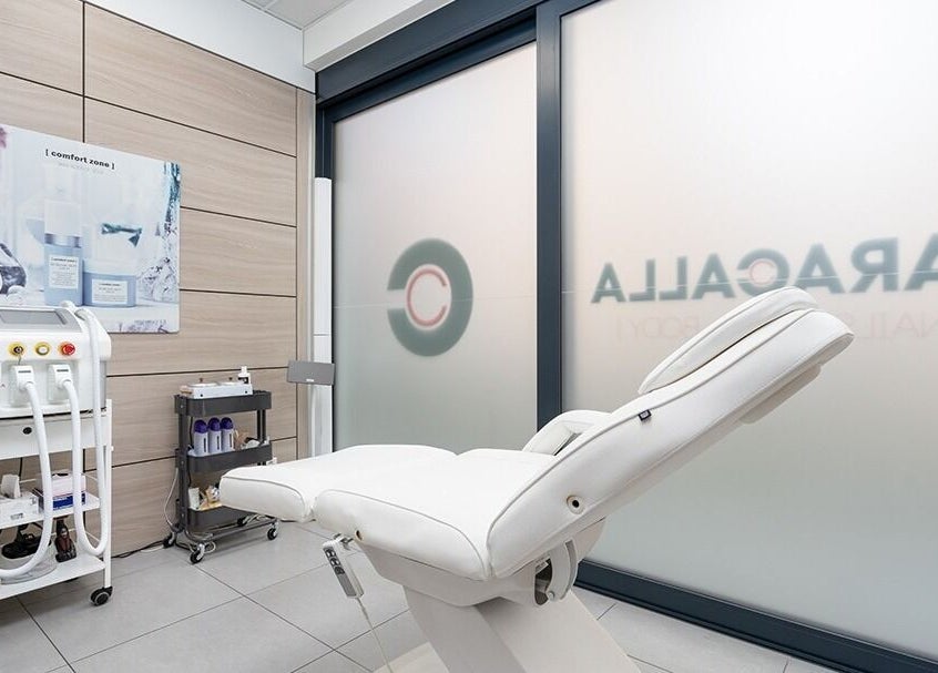 Sala trattamenti di Caracalla Estetica Avanzata - Centro Estetico Lugano, attrezzata a Lugano, Ticino, CH.