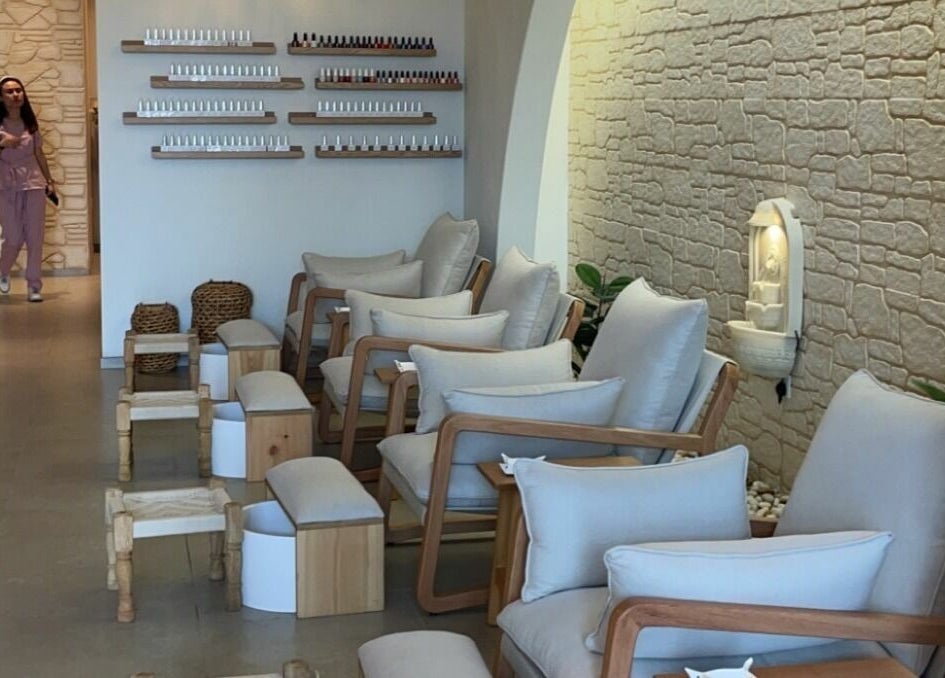 Inviting pedicure chairs at N.Lashes Al Khobar, Al Khobar, Eastern Province, SA. Experience relaxation and luxury.