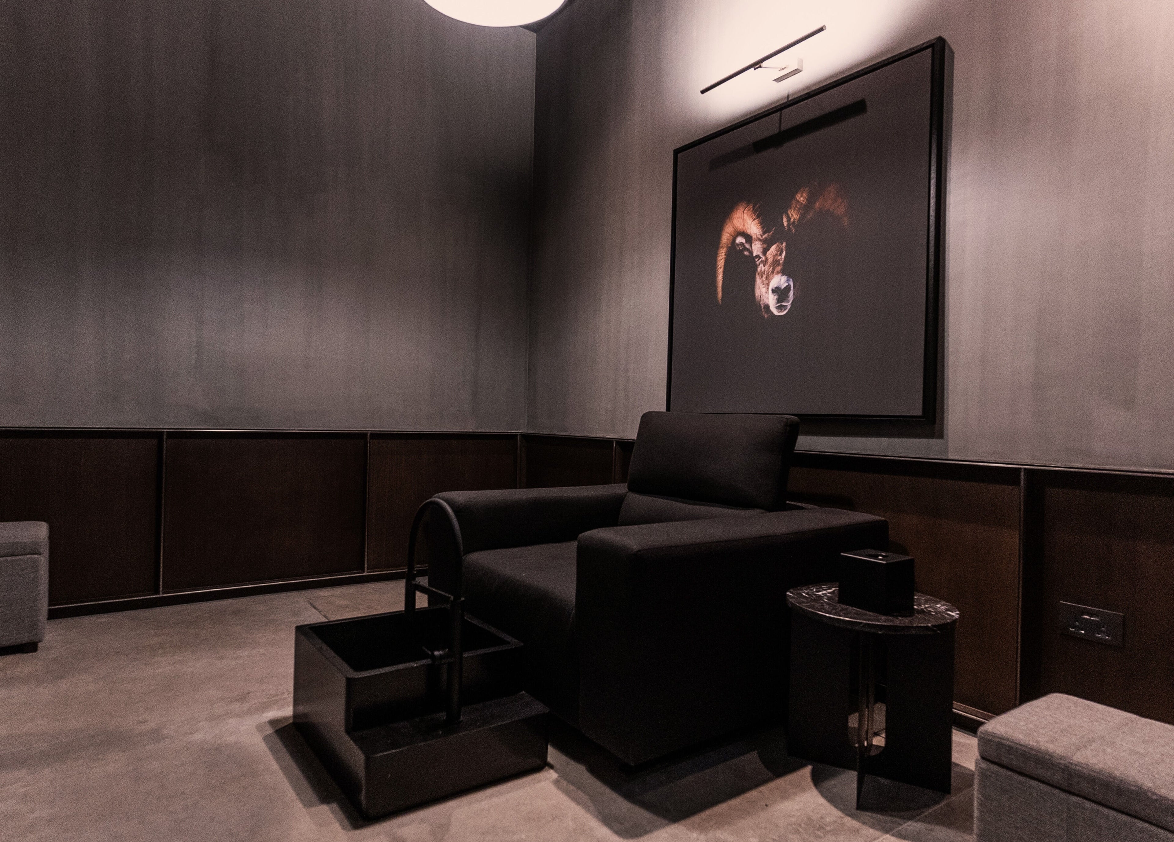 Elegant seating area at Chaps & Co - VIA Riyadh, Riyadh, Riyadh Province, SA offers luxury and comfort.