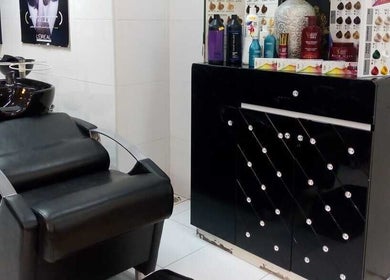 Luxury hair washing station at Damas Beauty Group - Al Mirgab, Sharjah, AE, showcasing elegance in boutique design.