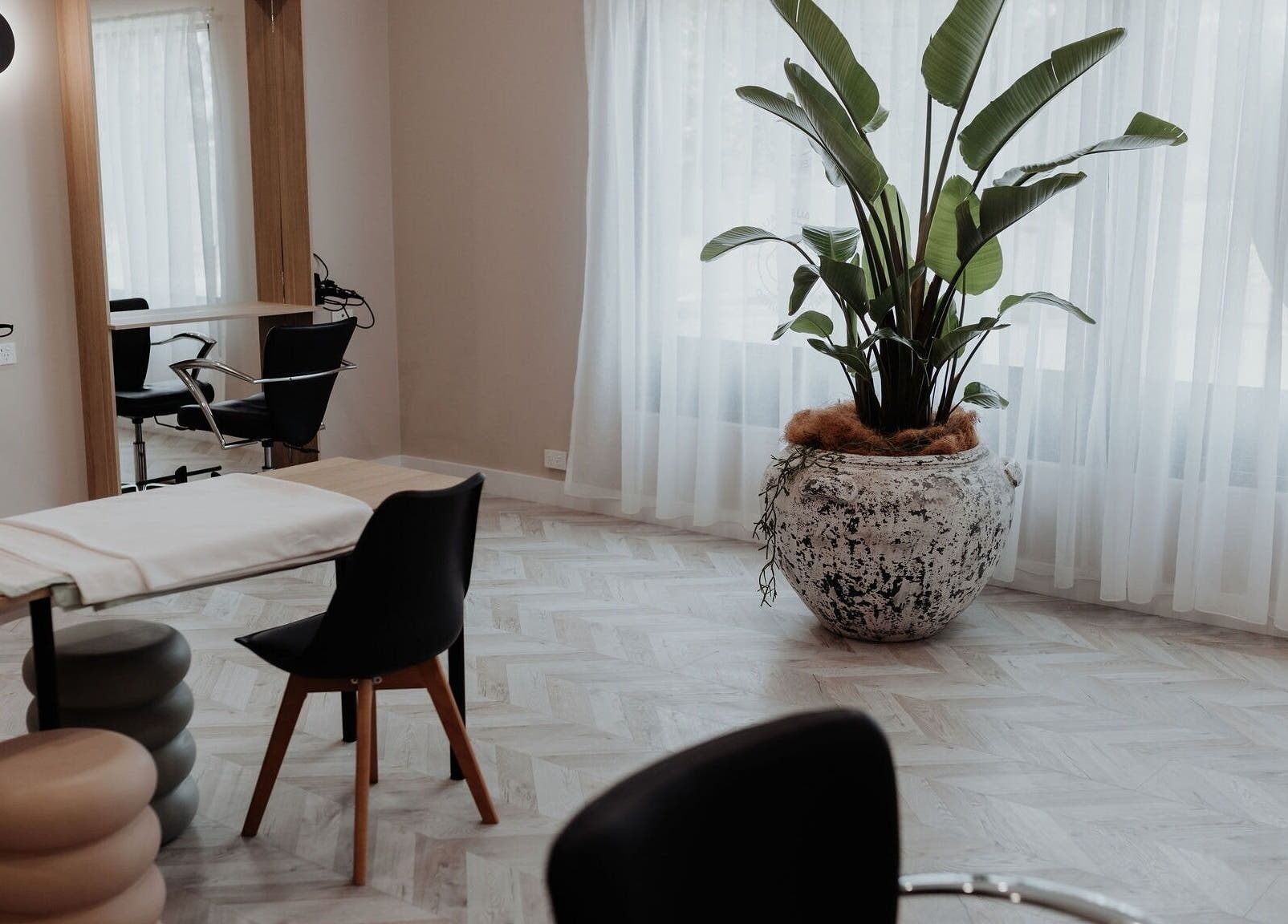 Stylish interior of Soul Hair @ McGraths Hill, featuring chic decor, McGraths Hill, New South Wales, AU.