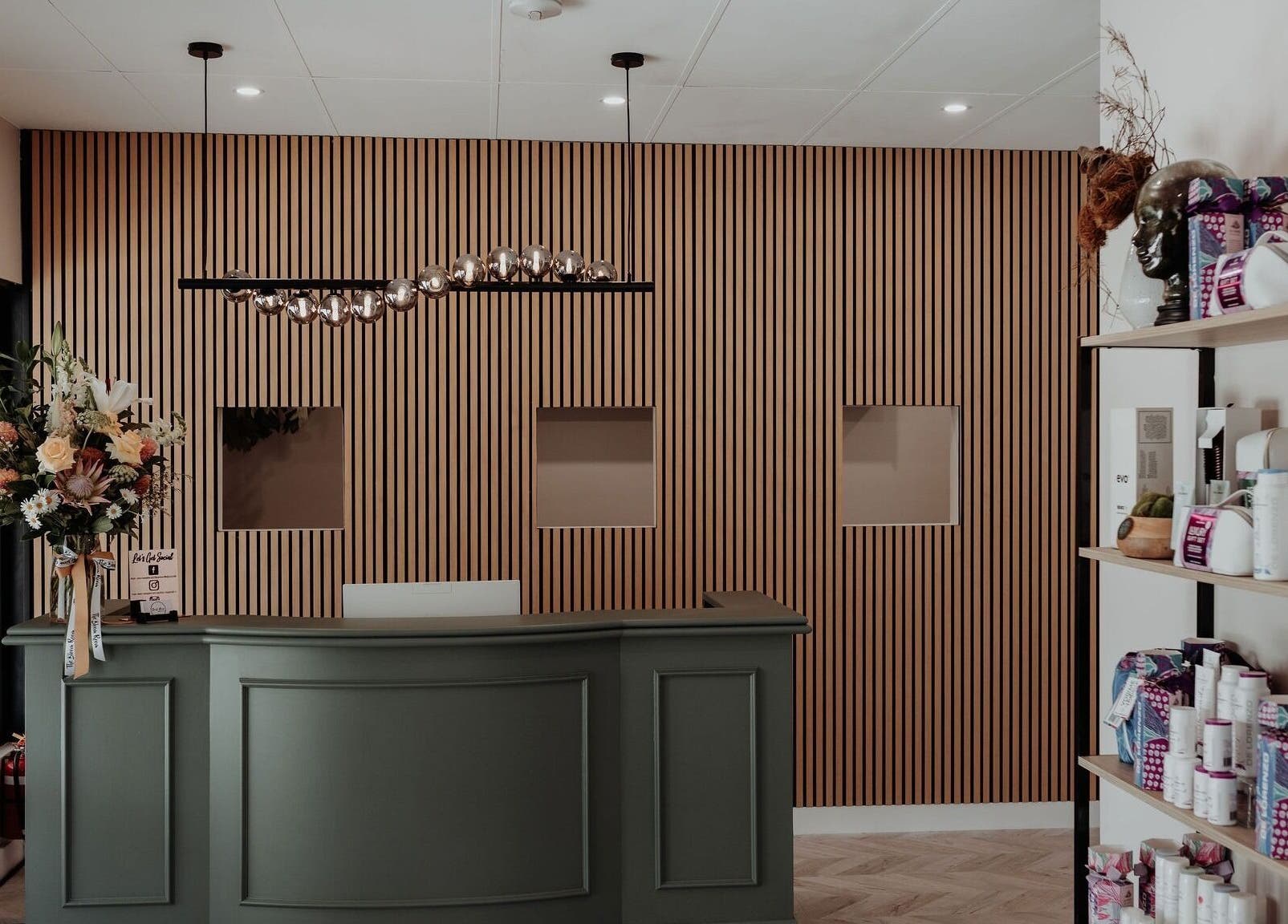 Elegant reception at Soul Hair @ McGraths Hill, featuring floral decor, Mcgraths Hill, New South Wales, AU.