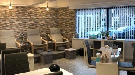 Relaxing spa chairs at Salon27, Barrowford, England, GB, offering a calm and elegant beauty experience.